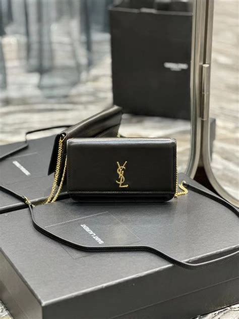 custodia per smartphone ysl|CASSANDRE phone holder in smooth leather .